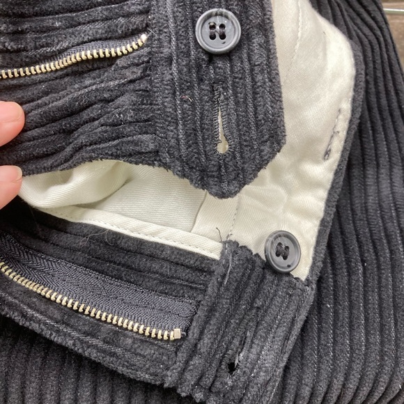 Henry Gretchel Black Corduroy Trousers Vintage ‘80’s - Picture 3 of 5